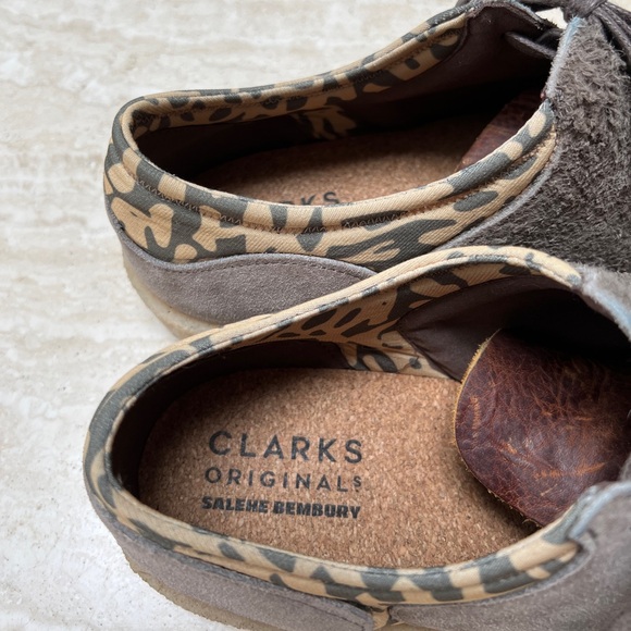 Salehe bembury x clarks wallabee lugger cupsole lichen suede 11.5 - lightly worn - Picture 2 of 6